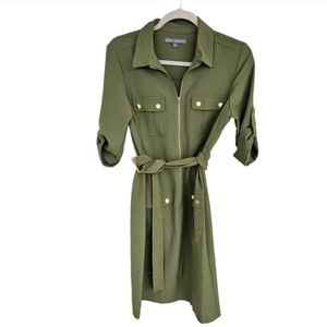 Sharagana | Women's Martini Olive Green Dress Size 4